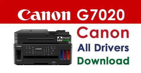 install canon g7020 printer driver